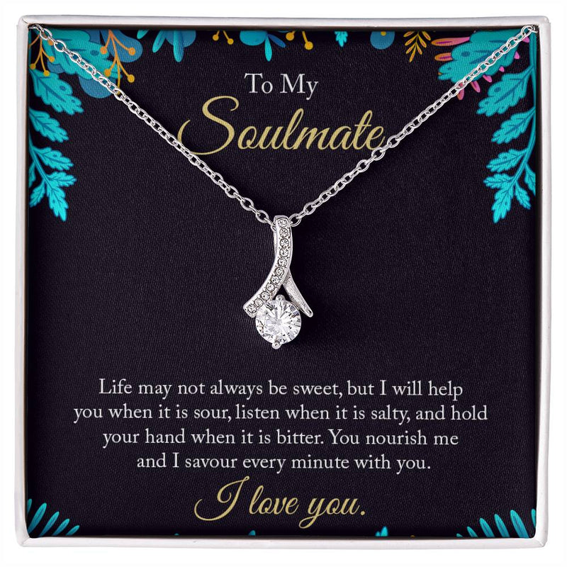 Alluring Beauty Necklace - For Soulmate Life May Not Always Be
